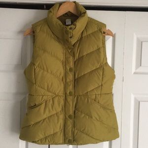 J. Crew Fleece Lined Puffer Vest